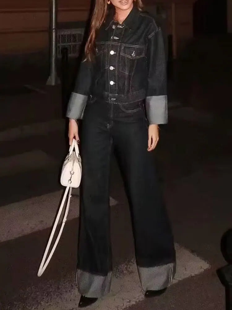 Conjunto Vintage Jeans Isabelle – Modernidade e Sofisticação em um Só Look