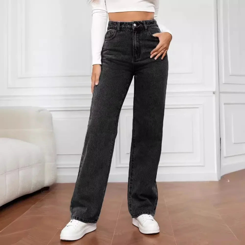 Calça Jeans Cintura Alta Slin