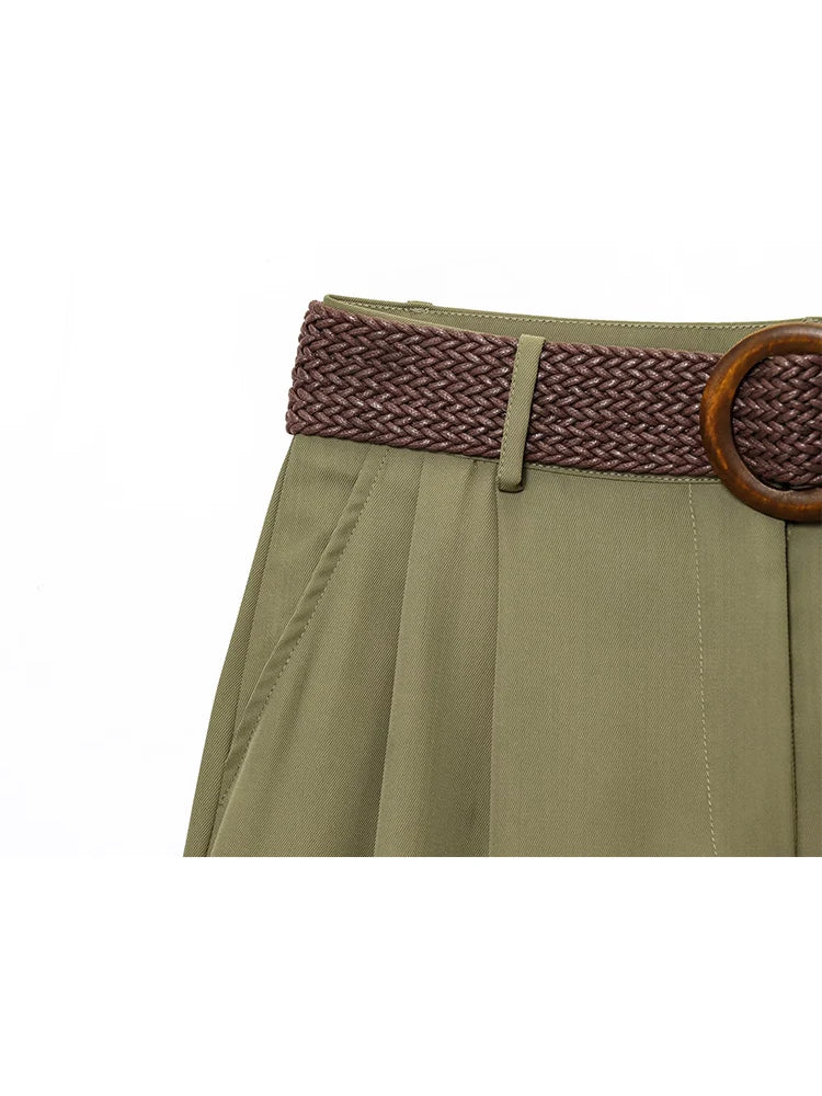 Short Alfaiataria com Cinto Maria