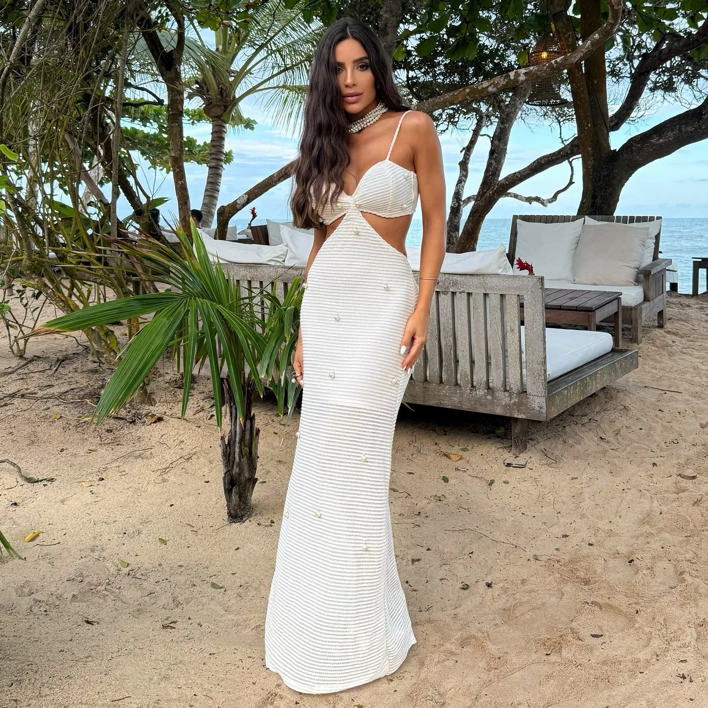 Vestido Longo Ariane – Elegância e Charme para o Verão 2026