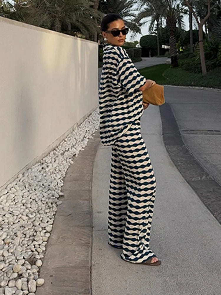 Conjunto Feminino Casual Beachwear