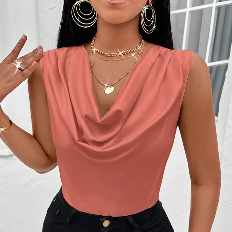 Blusa Cetim Manoella - Elegância, Conforto e Sensualidade