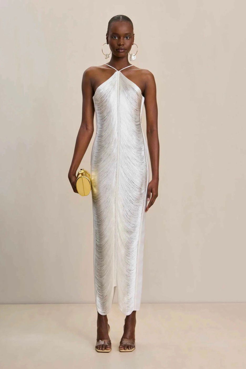 Vestido Franja Festa – Elegância Pura para Mulheres Empoderadas