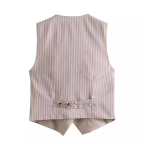 Conjunto Feminino Blusa Colete e Calça Raphaella – Estilo e Sofisticação