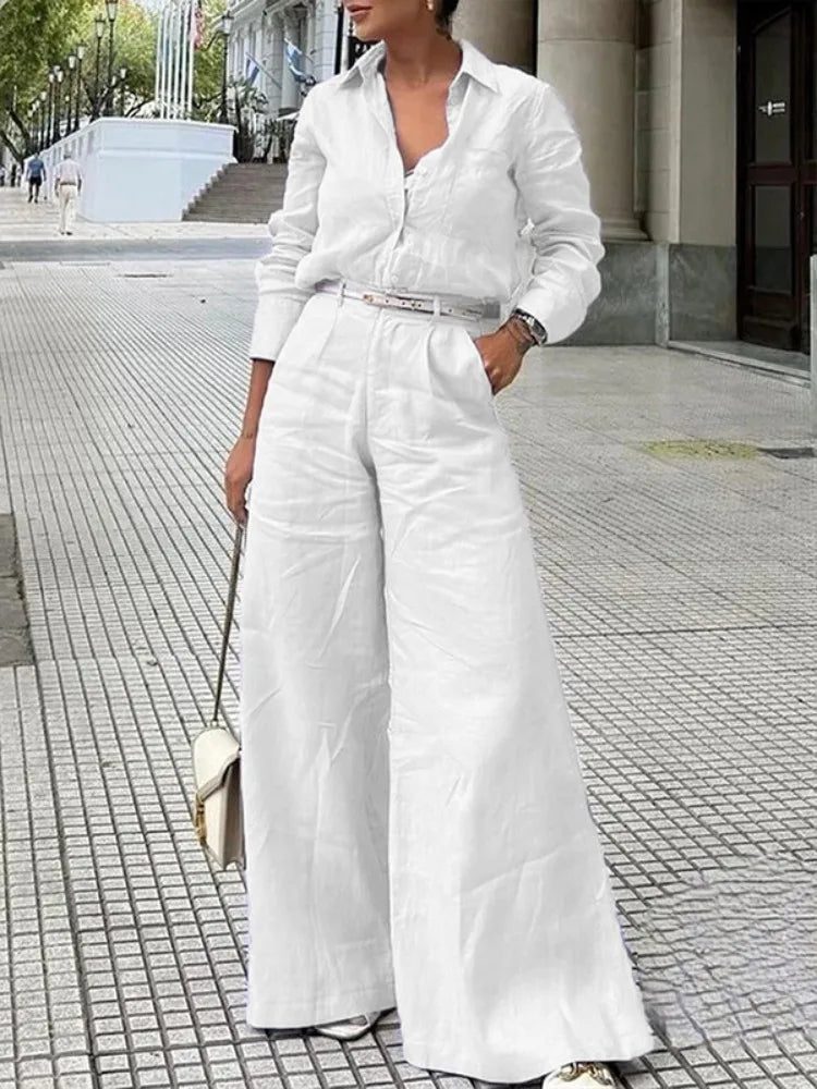 Calça Boêmia Feminina Liz – Estilo Clássico Bico Funil