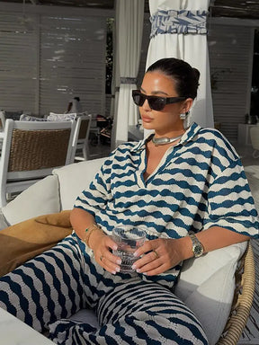 Conjunto Feminino Casual Beachwear