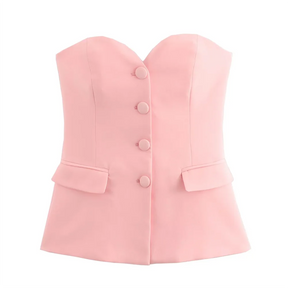 Conjunto Social Tomara que Caia e Calça Rubi