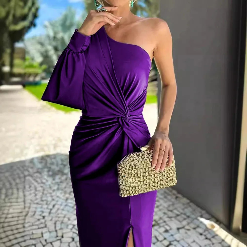 Vestido Longo Selena – Estilo Chique e Formal com Toque de Sensualidade e Sofisticação