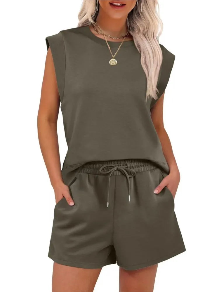 Conjunto Regata e Short Versátil – Leve, Moderno e Perfeito Para o Verão