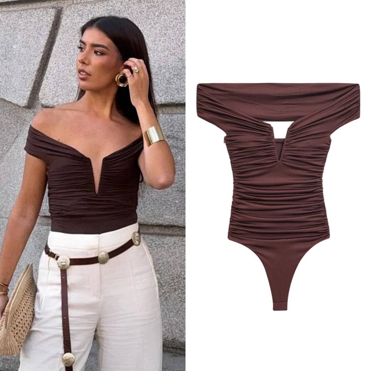 Body Slin Tomara que Caia Brunner - – Elegância e Sensualidade