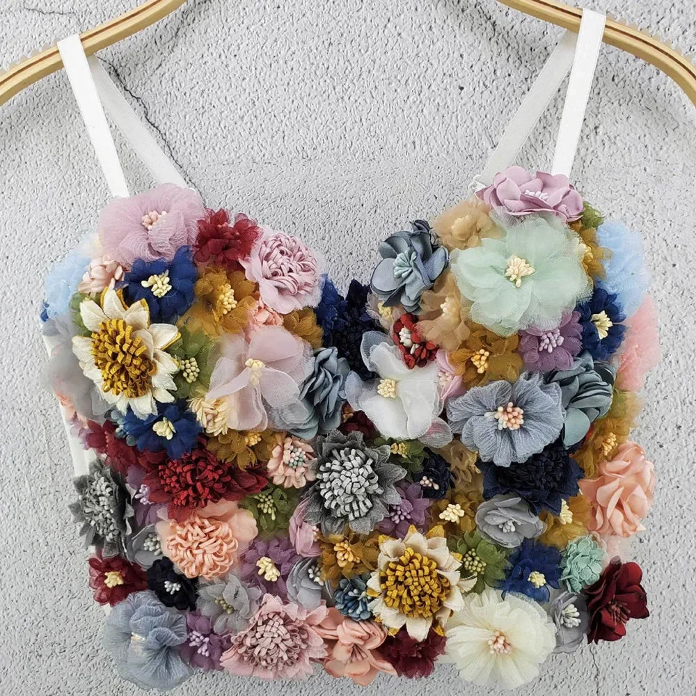 Cropped Charlotte Brilho Marina