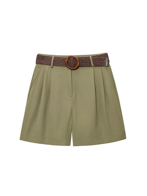 Short Alfaiataria com Cinto Maria