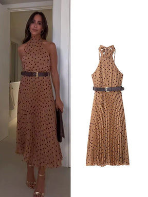 Vestido com Cinto Yara - Um Charme Atemporal