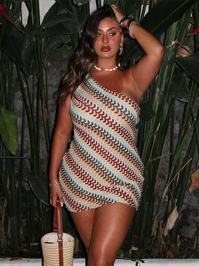 Vestido Curto Caroline – Elegância e Sofisticação para o Verão