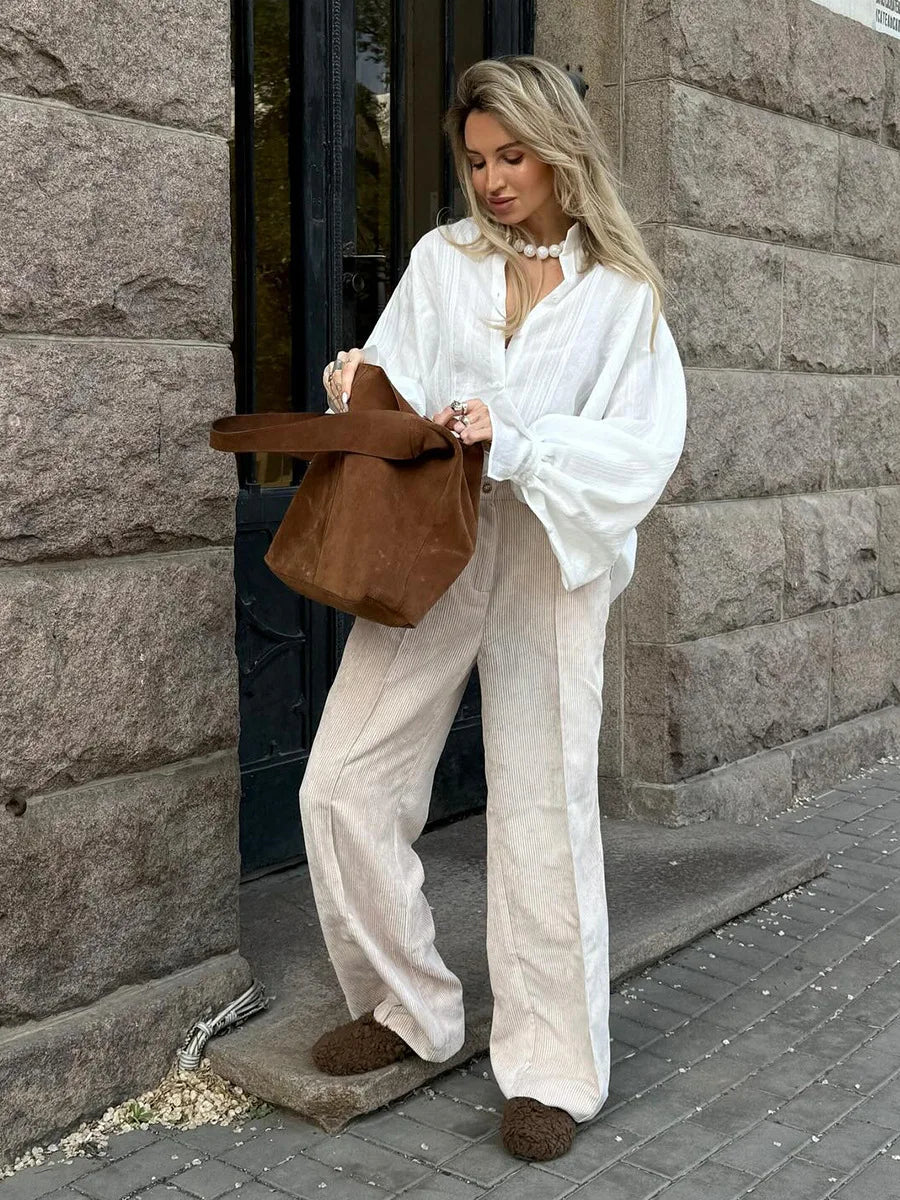 Calça Bornladies Veludo Bianca