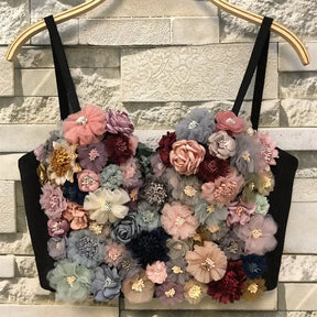 Cropped Charlotte Brilho Marina