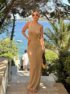 Vestido Longo Crochê Deusa