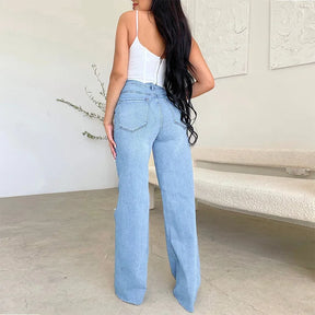 Calça Jeans Melody – Estilo Streetwear com Conforto e Atitude