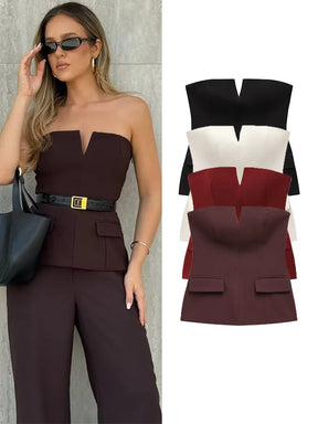 Cropped Elegância Valentina – Estilo Clássico e Sofisticação para o Dia a Dia