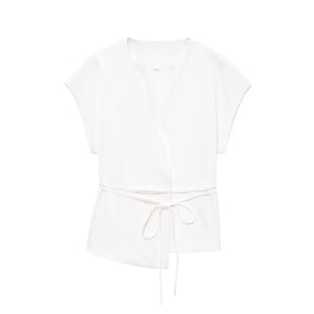 Conjunto Blusa Manga Curta e Calça Reta Gabriele