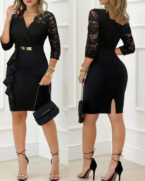 Vestido Curto Chérie Lumine – Um Look Chique, Vistoso e Cheio de Personalidade