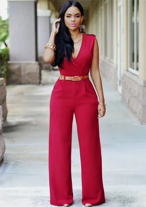 Macacão Longo Feminino Charmoso Clarisse