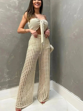 Conjunto Tricô Bella – Elegância, Qualidade e Estilo para o Verão 2026