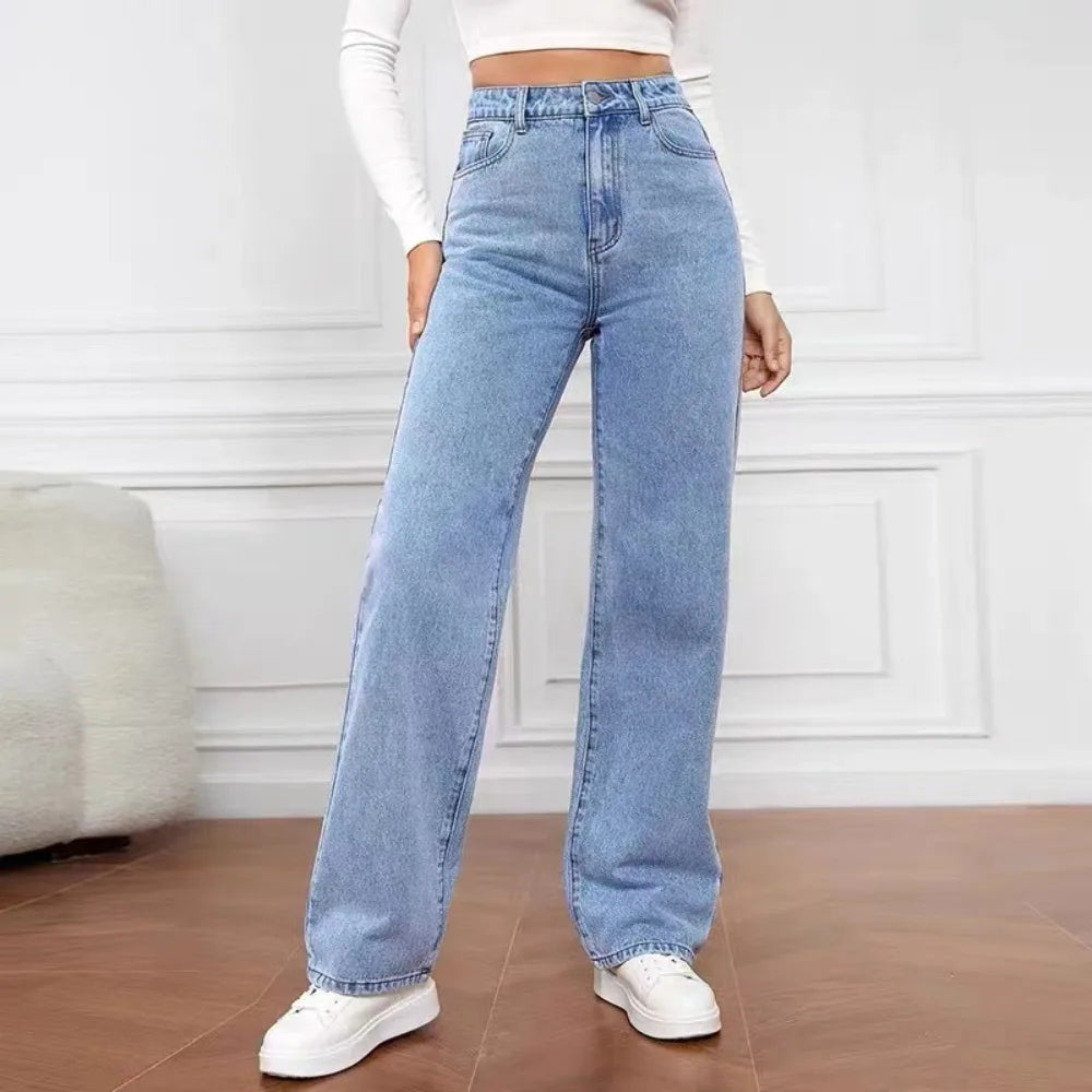 Calça Jeans Cintura Alta Slin
