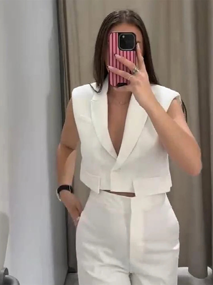 Conjunto Termo Sem Manga Romena