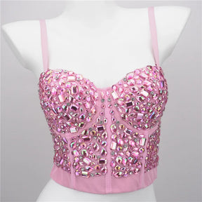 Cropped Charlotte Brilho Marina