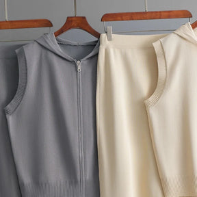 Conjunto Blusa Regata e Saia Longa - Conforto e Charme