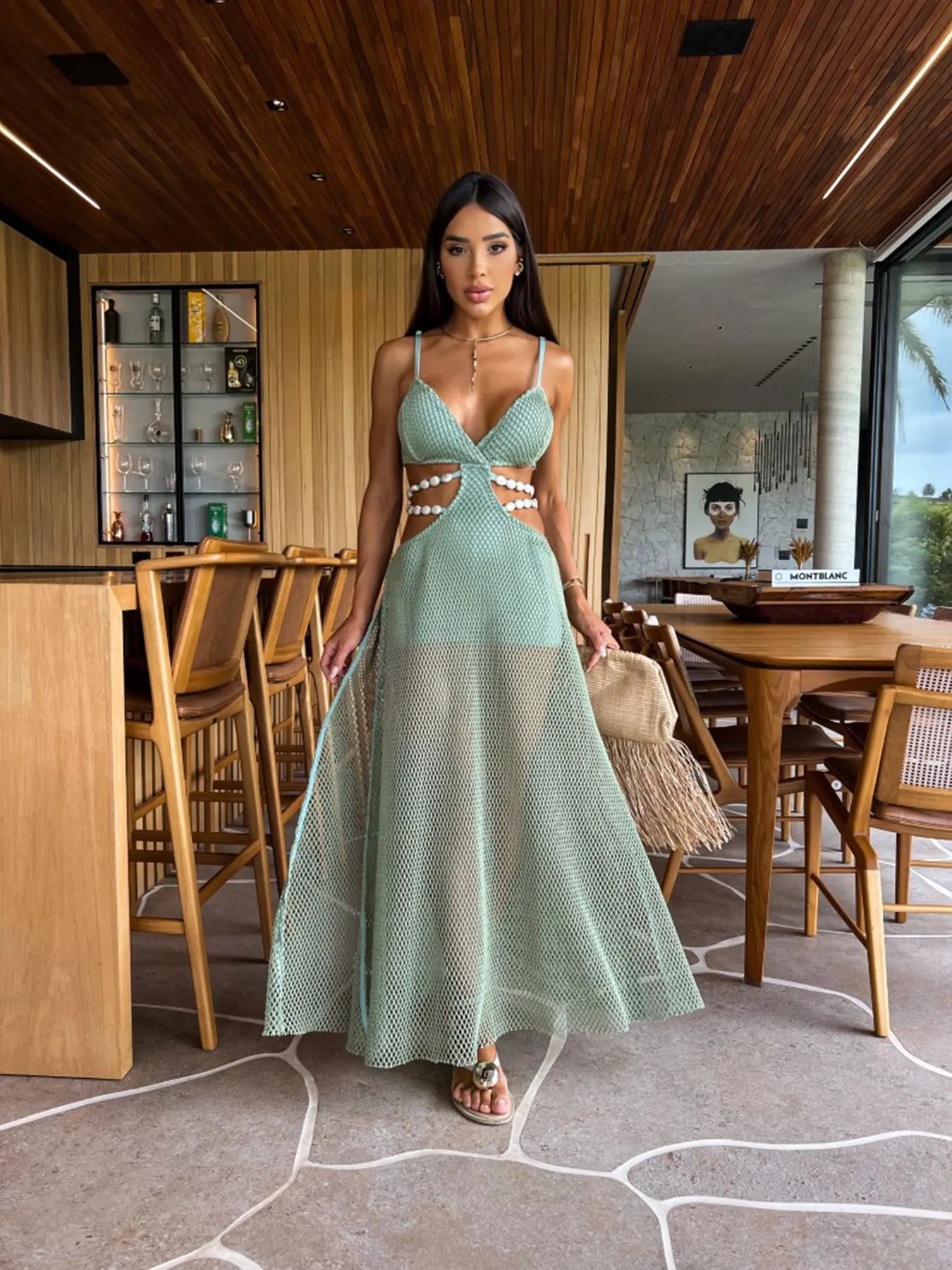 Vestido Longo Aura Tropical