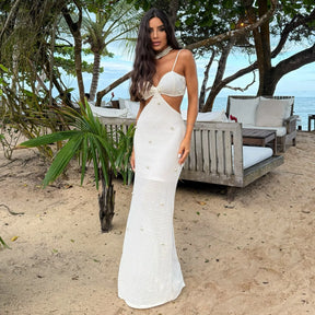 Vestido Longo Ariane – Elegância e Charme para o Verão 2026