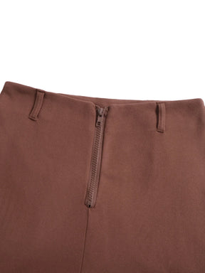 Calça Feminina Flare com Forro de Lã e Cintura Alta – Conforto, Estilo e Elegância