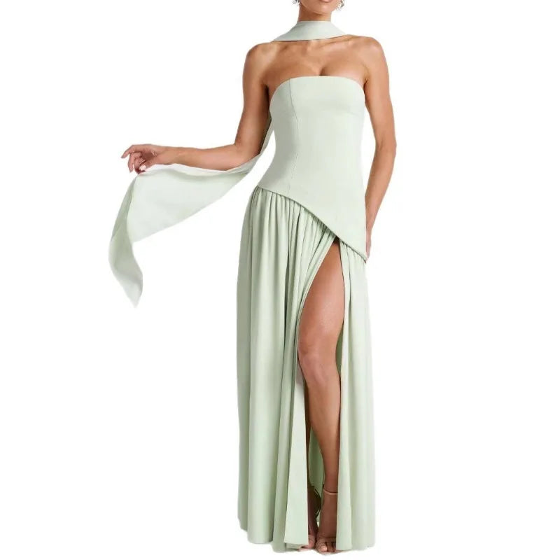 Vestido Longo Fernandha – Elegante, Chic e Empoderada