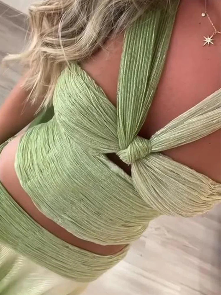 Conjunto de Saia Longa Degradê Marie