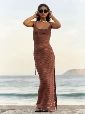 Vestido Longo em Tricô Verão – Sensualidade e Estilo para Dias Quentes