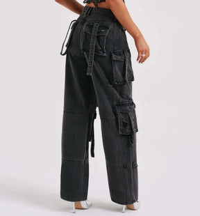 Calça Jeans Cargo – Estilo urbano, conforto e charme em cada detalhe