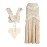 Conjunto Franja Mahogany – Sinta se Elegante no Verão