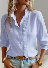 Blusa Feminina Manga Longa Charmosa