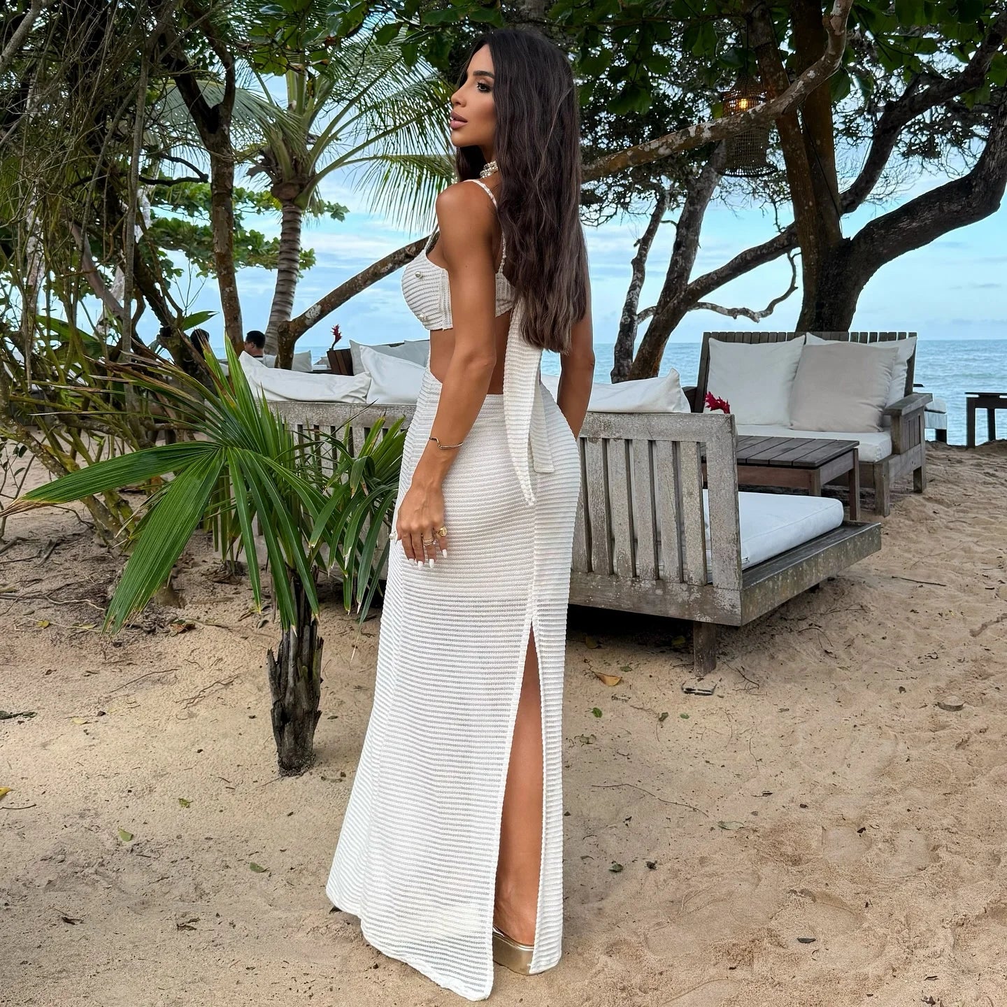 Vestido Longo Ariane – Elegância e Charme para o Verão 2026