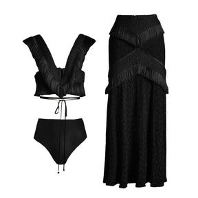 Conjunto Franja Mahogany – Sinta se Elegante no Verão