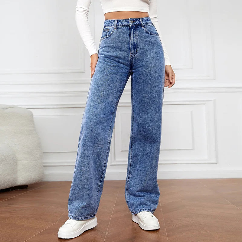Calça Jeans Cintura Alta Slin