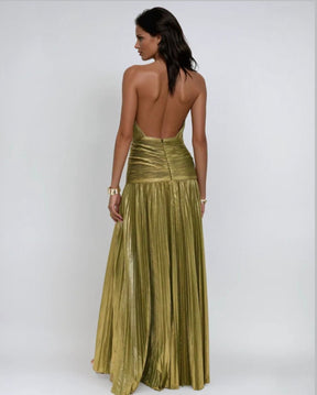 Vestido Longo Erminya – Elegância Pura